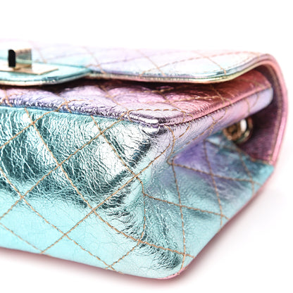 Chanel Metallic Goatskin Quilted Mini 2.55 Reissue Flap Multicolor 8 of 9