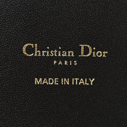 Christian Dior Supple Calfskin Cannage Caro Belt Pouch with Chain  Black 6 of 10