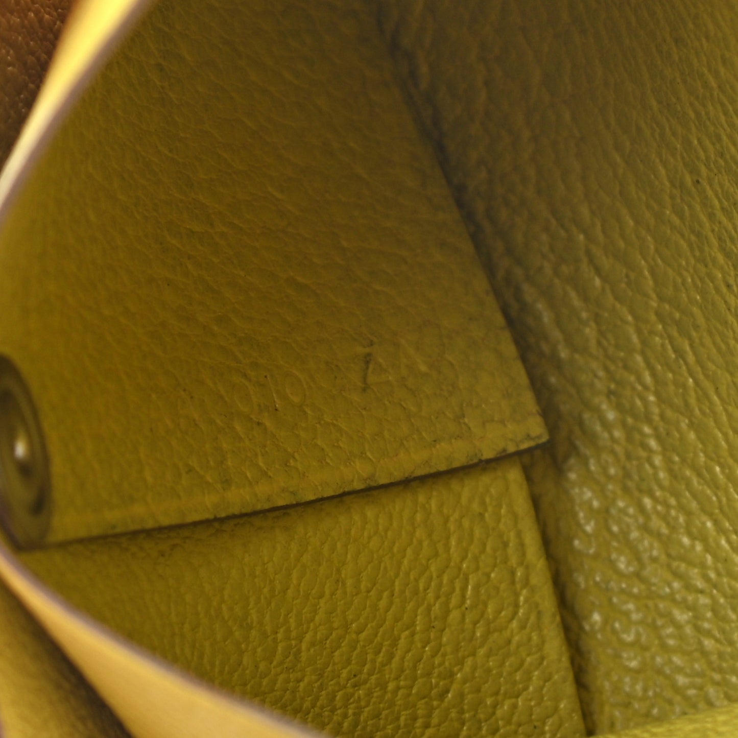 Chevre Mysore Bastia Coin Purse Lime