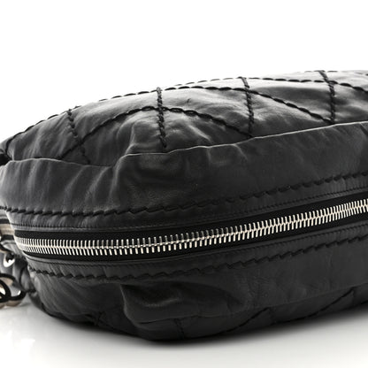 Chanel Lambskin Expandable Tote Black 9 of 13