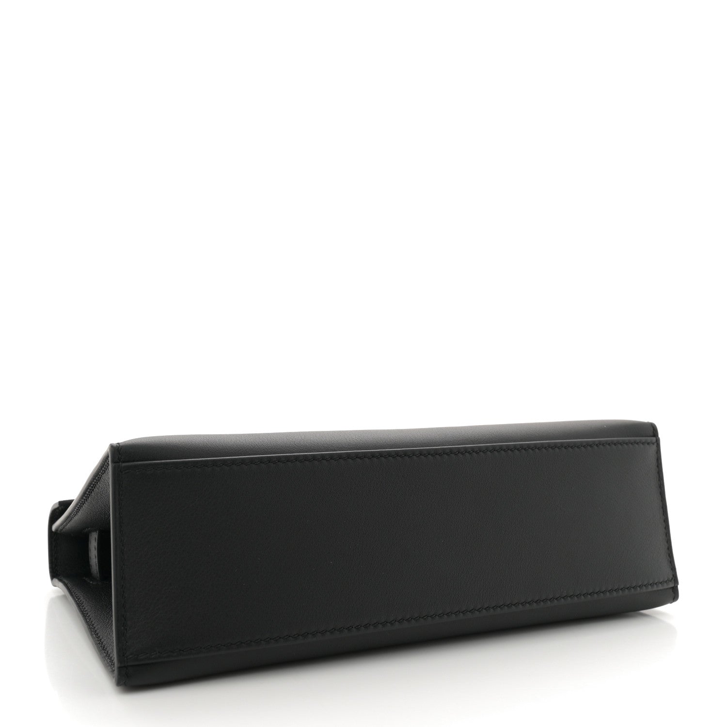 Hermes Swift Kelly Pochette Clutch Black 4 of 11