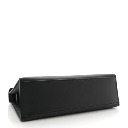 Hermes Swift Kelly Pochette Clutch Black 4 of 11