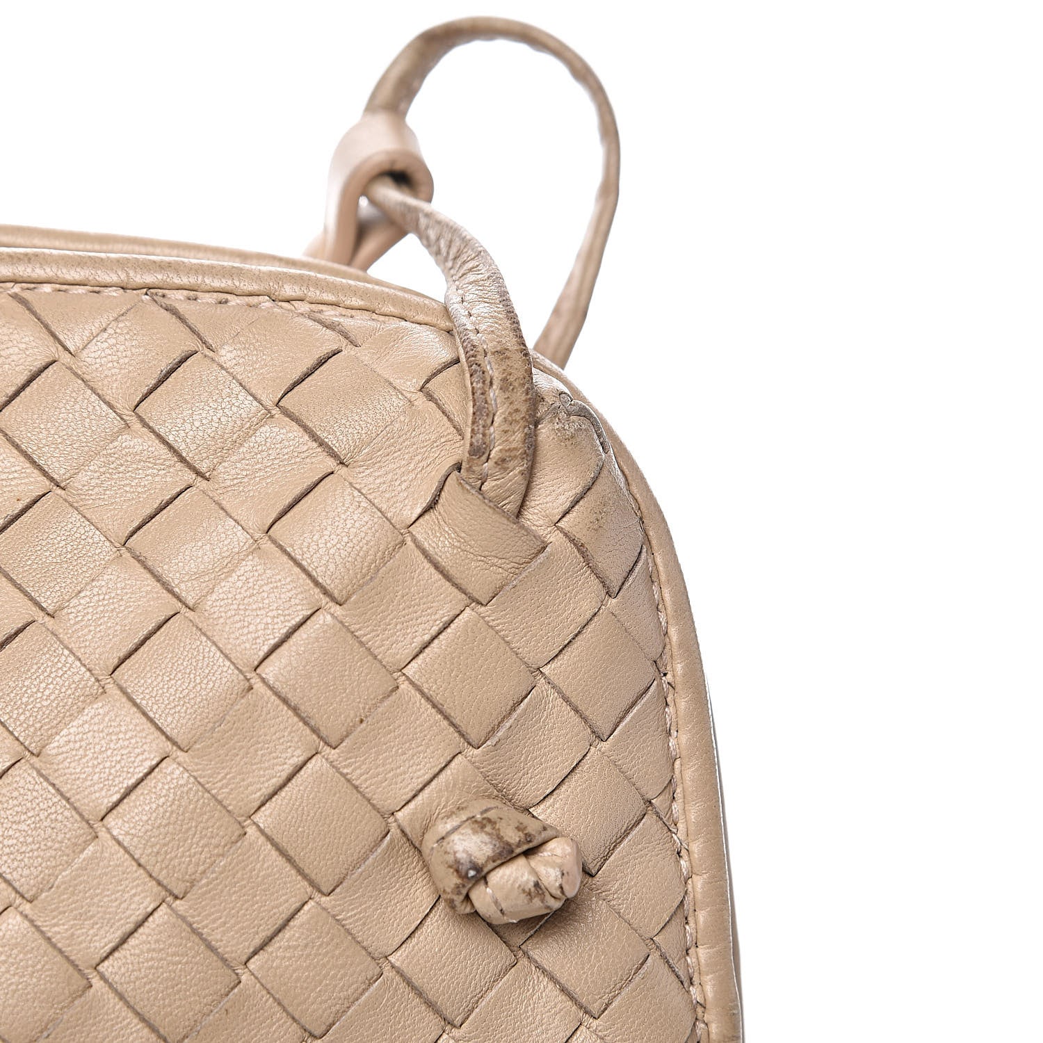Bottega Veneta Nappa Intrecciato Nodini Crossbody Maple 10 of 16