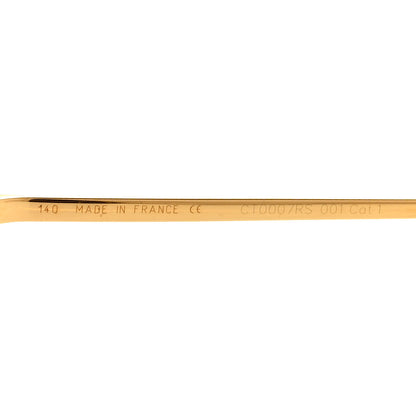 Cartier Metal C Decor CT0037RS Sunglasses Gold 6 of 8
