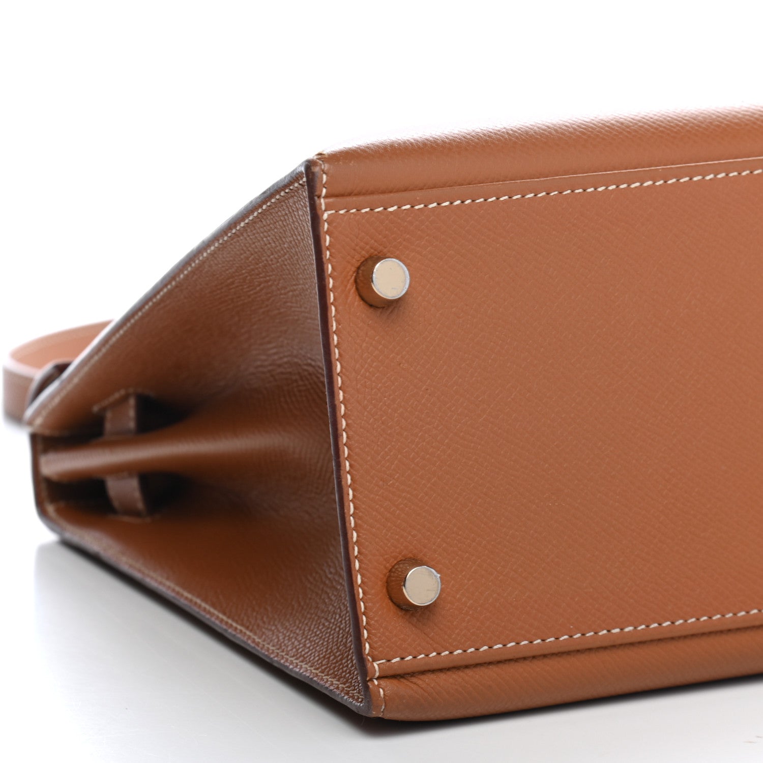 Hermes Epsom Kelly Sellier 32 Gold 9 of 13