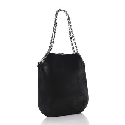 Stella McCartney Shaggy Deer Falabella Shoulder Bag Black 2 of 8