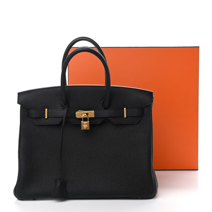 Hermes Togo Birkin 35 Black 12 of 12