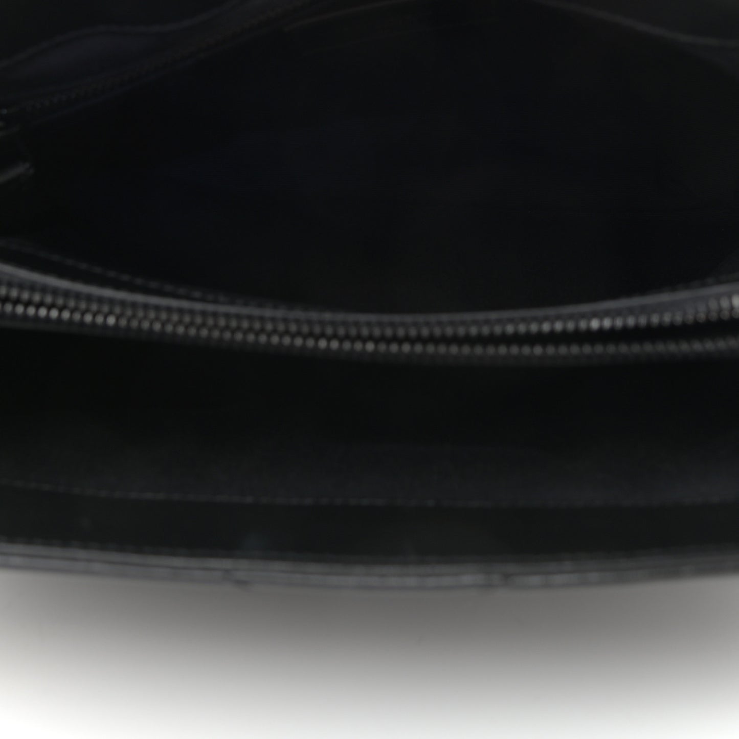 Calfskin Y Quilted Monogram Medium Loulou Chain Satchel Black
