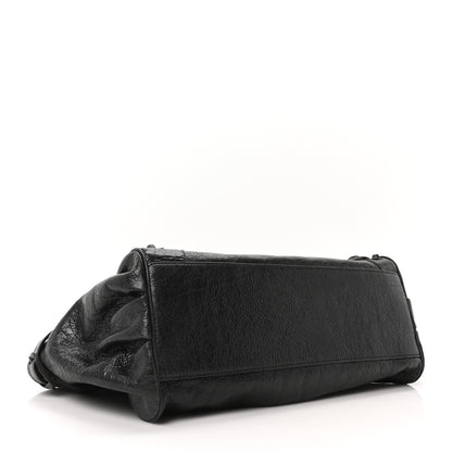 Balenciaga Agneau Arena Classic Hardware East West Le City Black 4 of 10
