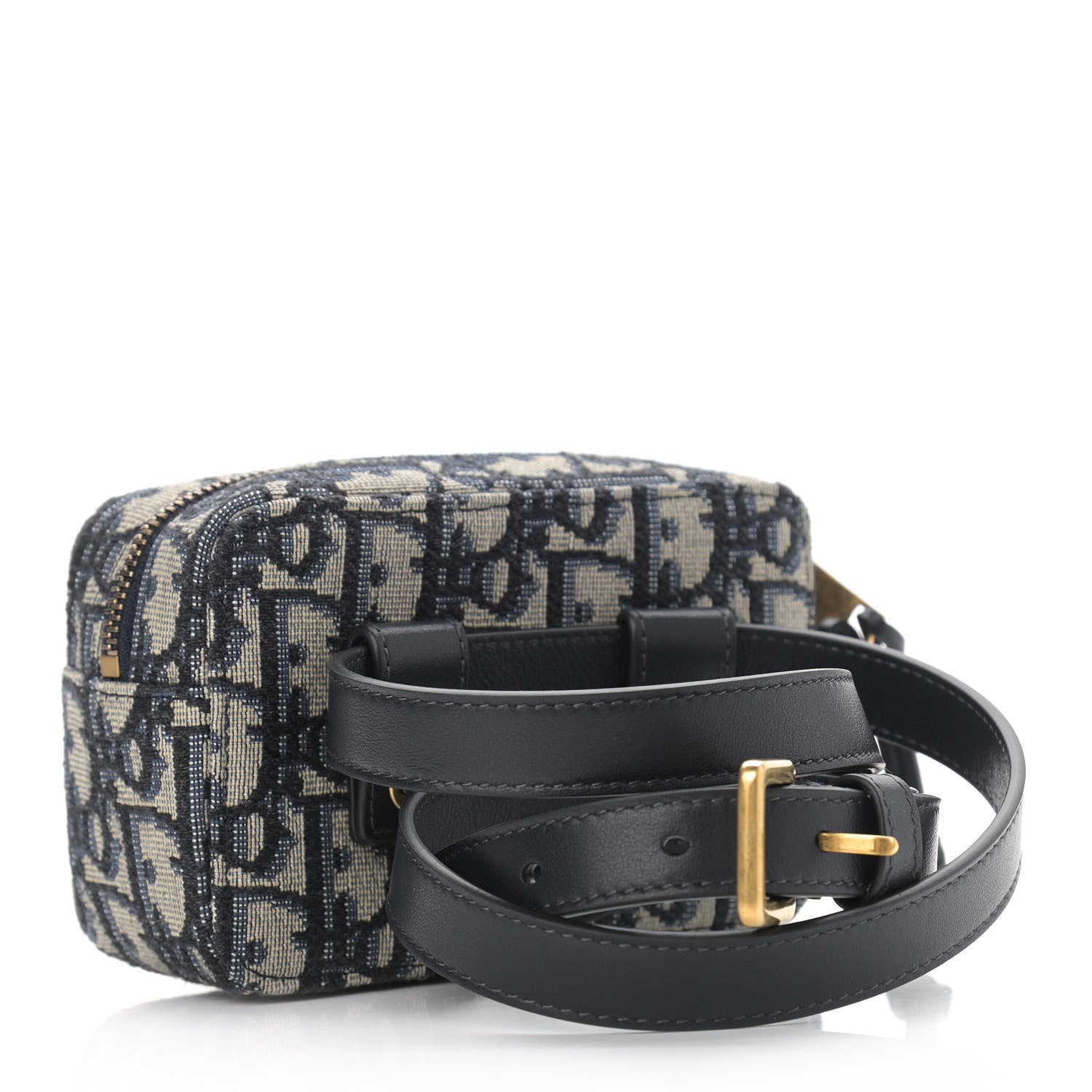 Christian Dior Oblique Belt Pouch Blue 2 of 9