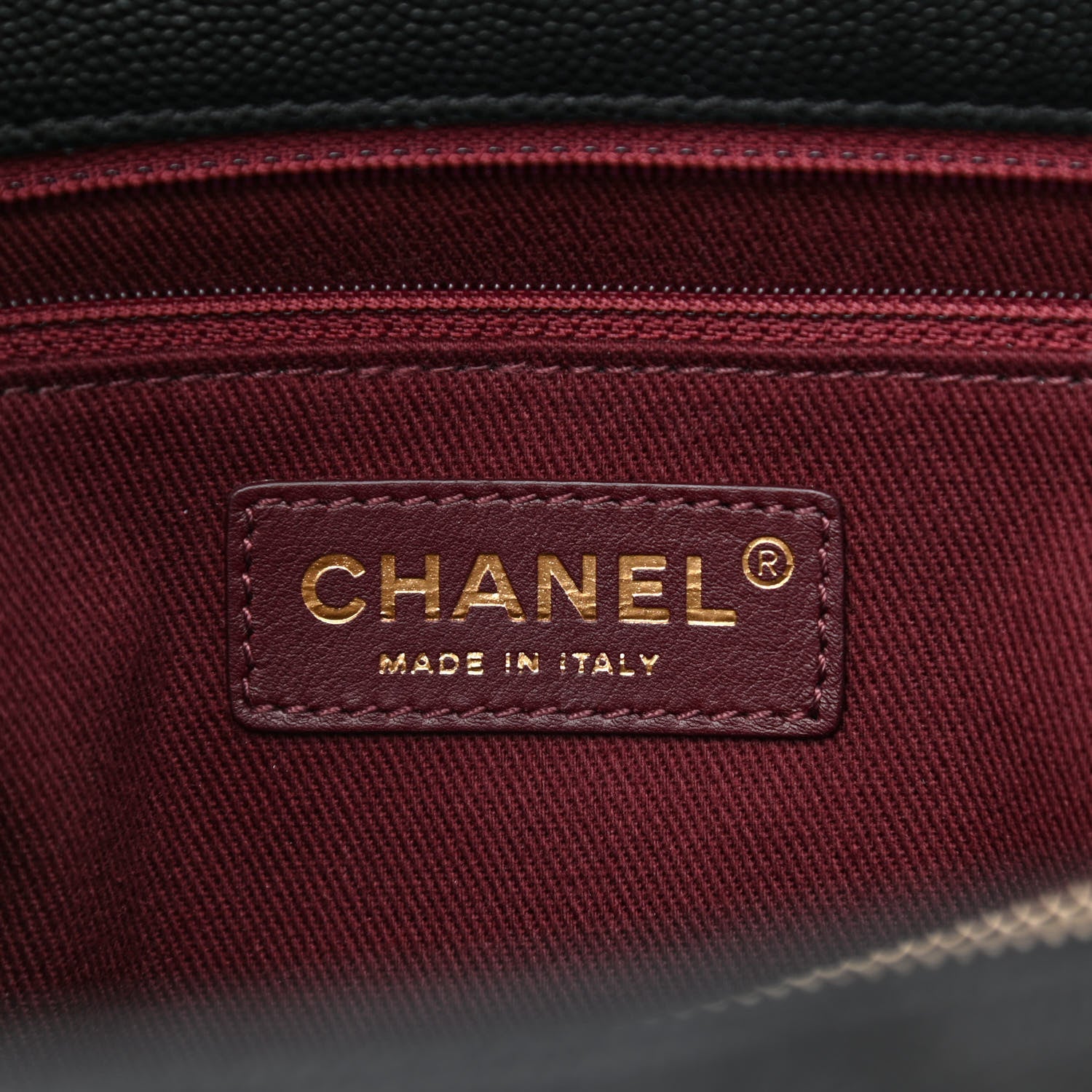 Chanel Caviar Quilted Medium Coco Handle Flap Black 5 of 10