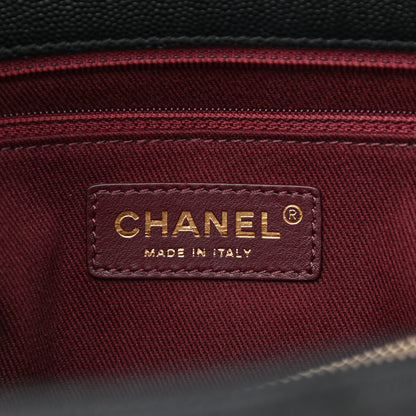 Chanel Caviar Quilted Medium Coco Handle Flap Black 5 of 10