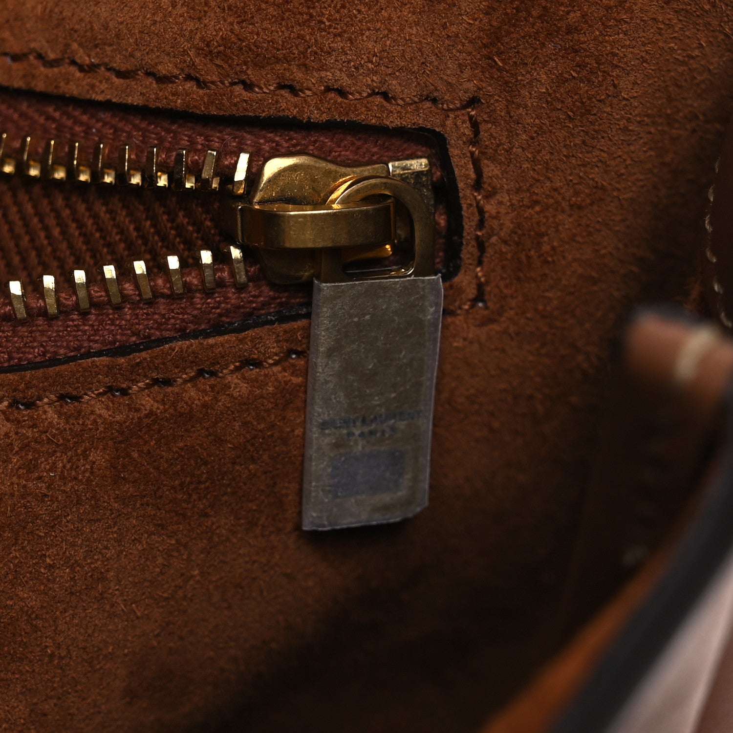 Saint Laurent Vegetable Tanned Besace Niki Satchel Brick 13 of 17