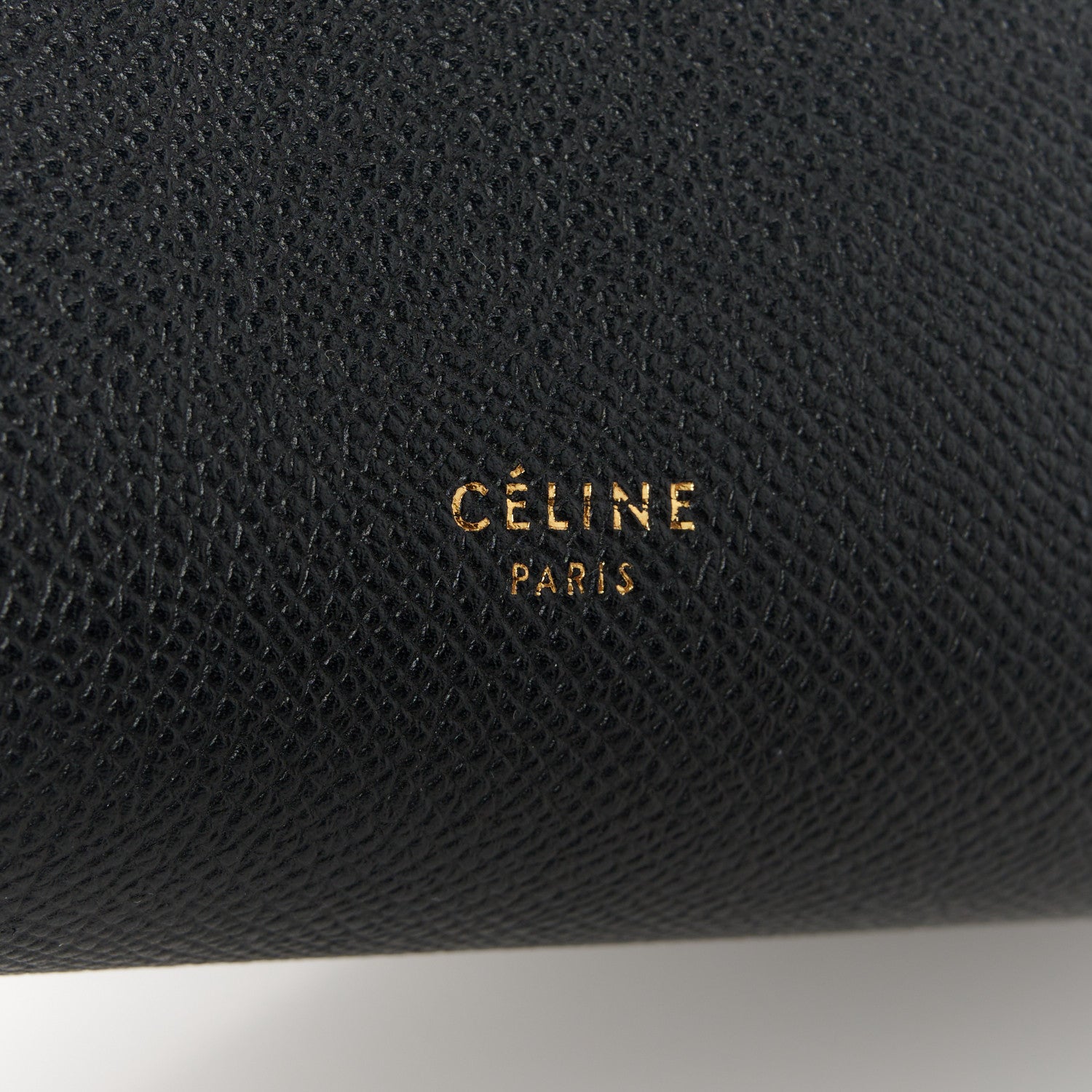 Celine Grained Calfskin Micro Belt Bag Black 8 of 11