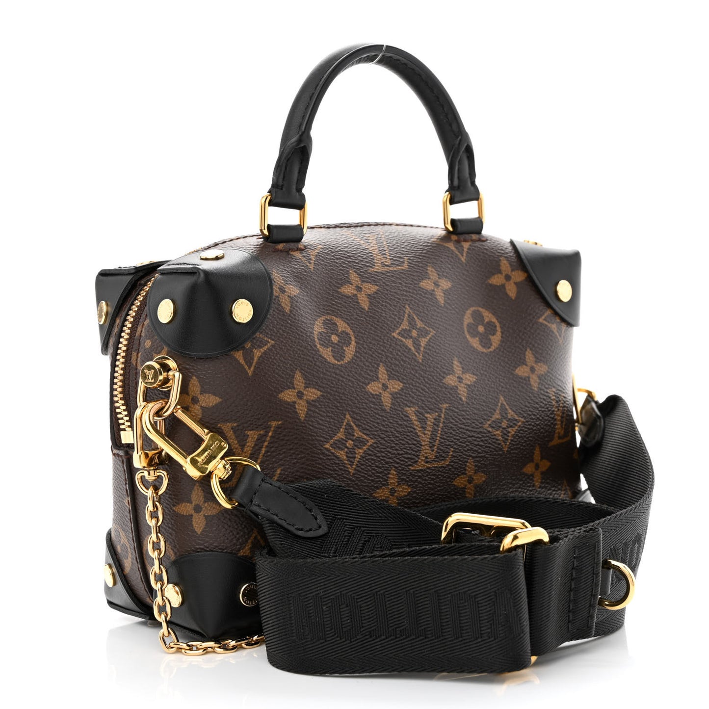 Monogram Petite Malle Souple Black