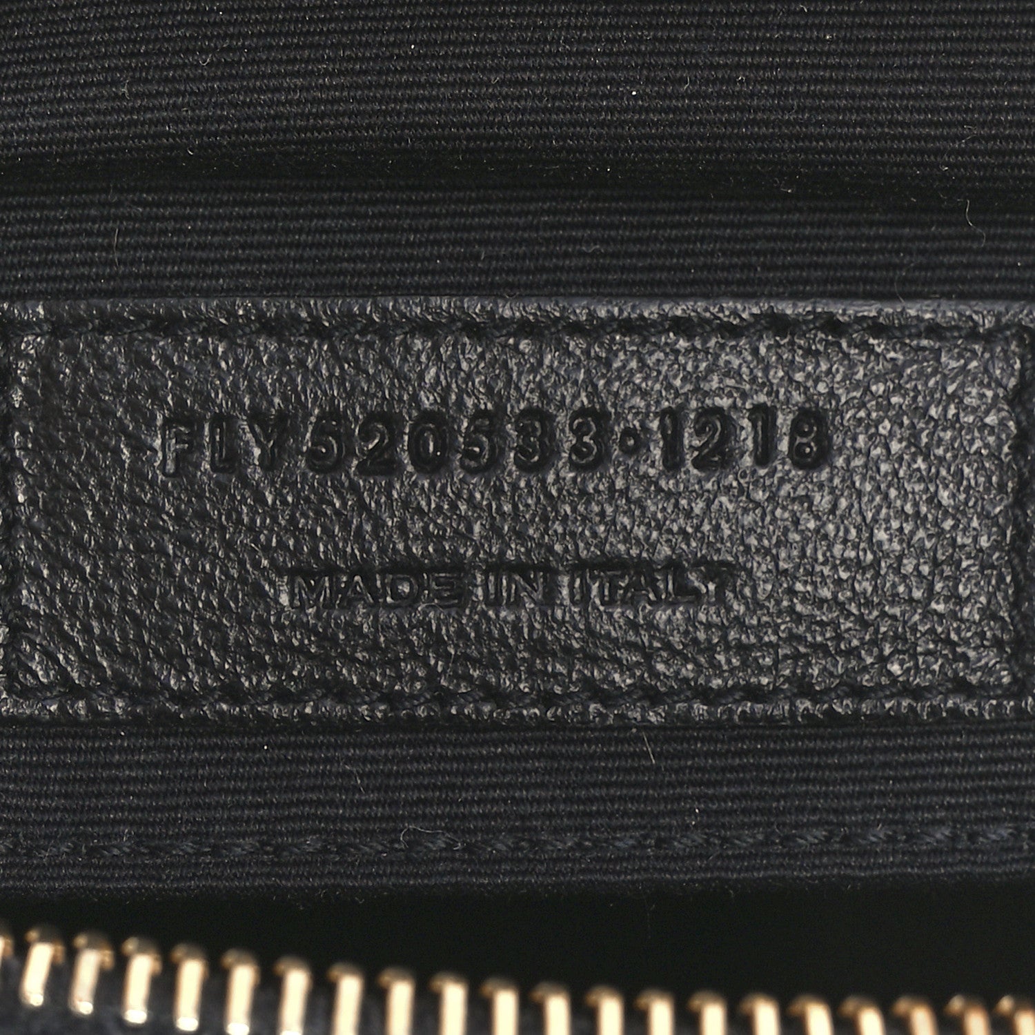 Saint Laurent Calfskin Lame Monogram Small Lou Camera Bag Gold Olive 7 of 12