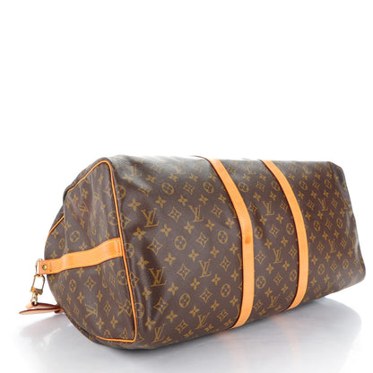 Louis Vuitton Monogram Keepall Bandouliere 55 4 of 9