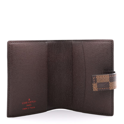 Louis Vuitton Damier Ebene Mini Agenda Cover 5 of 8