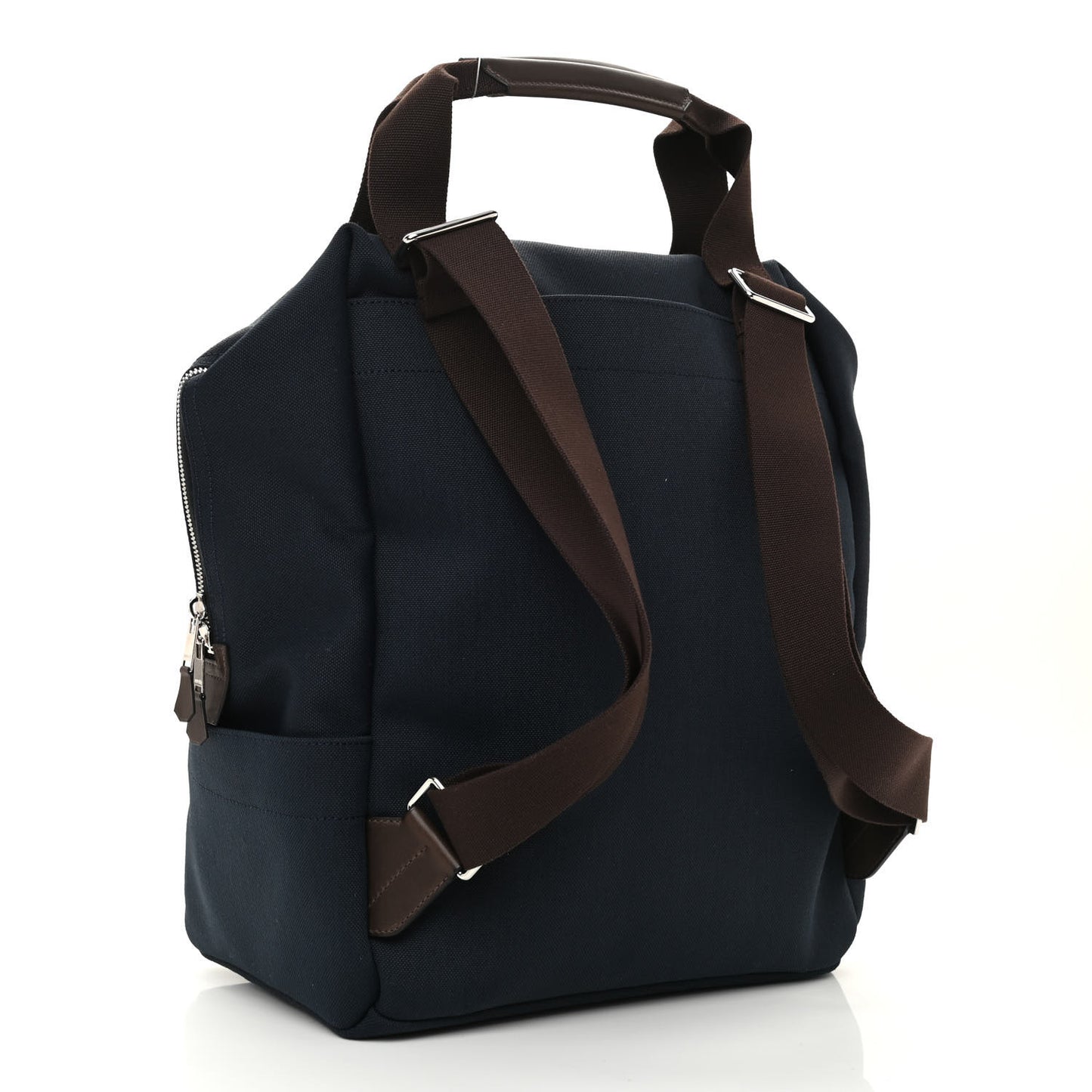 Toile Groom School Backpack Bleu Navy Feu