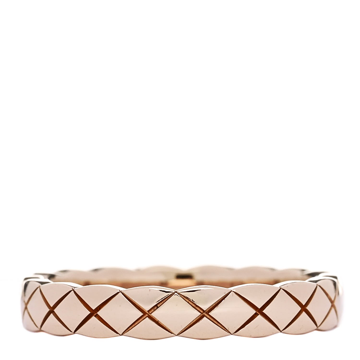Chanel 18K Beige Gold Mini Coco Crush Ring 51 5.75 3 of 4