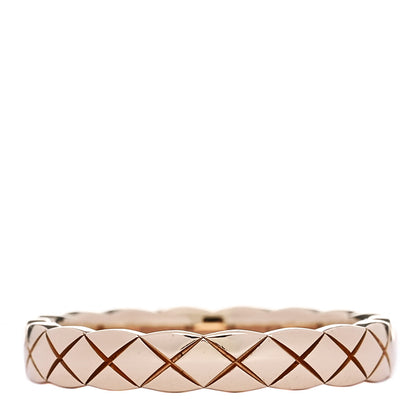 Chanel 18K Beige Gold Mini Coco Crush Ring 51 5.75 3 of 4