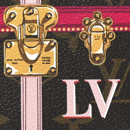Louis Vuitton Monogram Summer Trunks Zippy Coin Purse 8 of 12