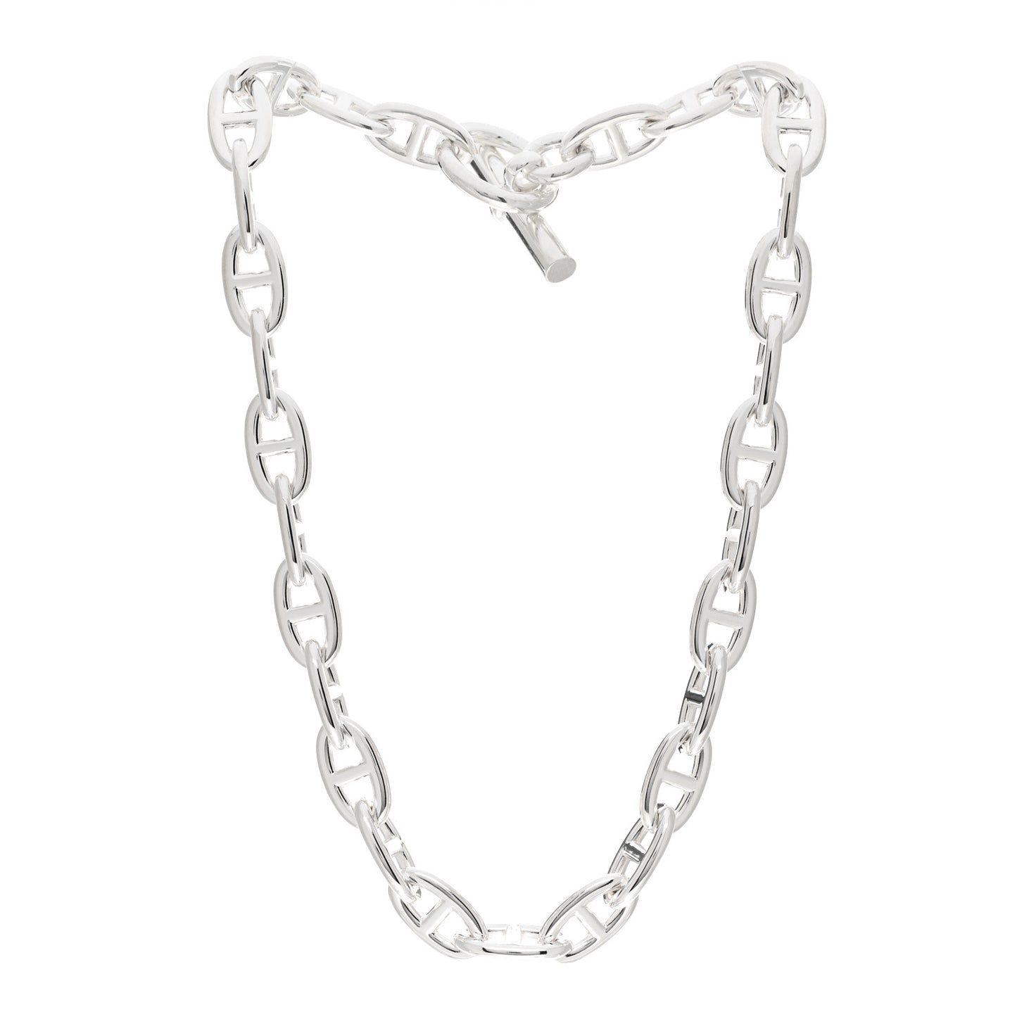 Sterling Silver GM Chaine D'Ancre Necklace
