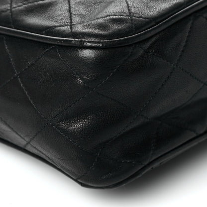 Chanel Lambskin Quilted CC Tassel Camera Case Black 9 of 10