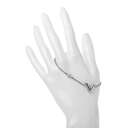 Louis Vuitton Essential V Supple Bracelet Silver 2 of 5