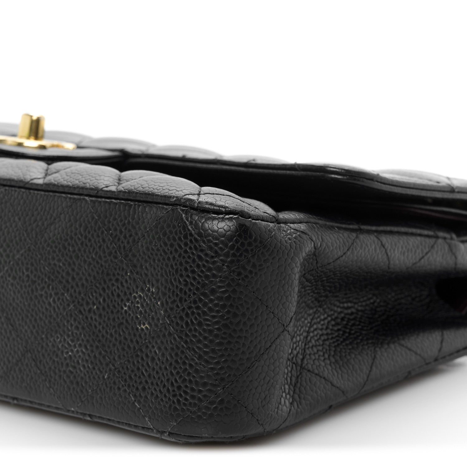 Chanel Caviar Quilted Medium Double Flap Black 11 of 11