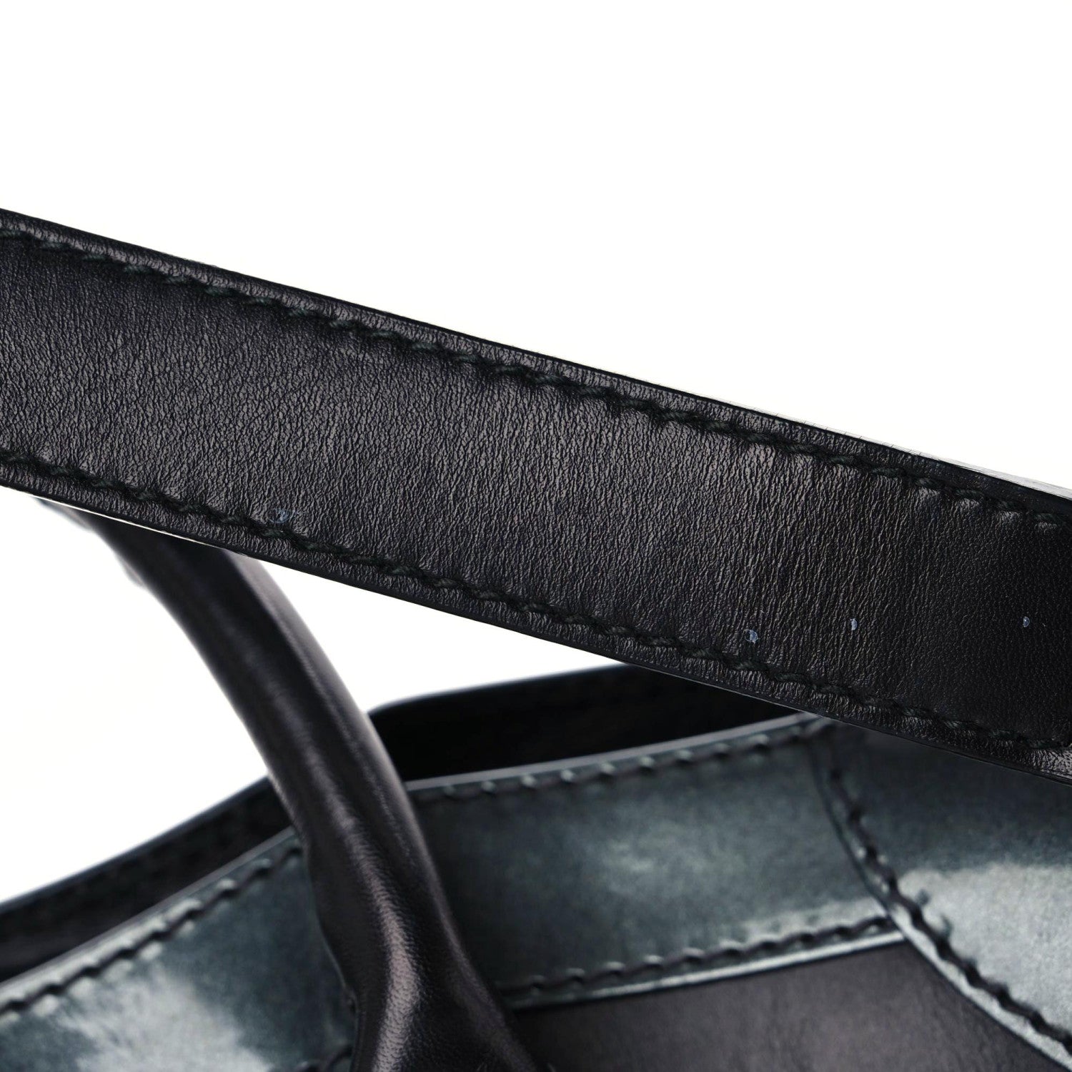 Balenciaga Smooth Calfskin Metallic Patent Giant 12 Silver Hardware City Black Gris 15 of 22