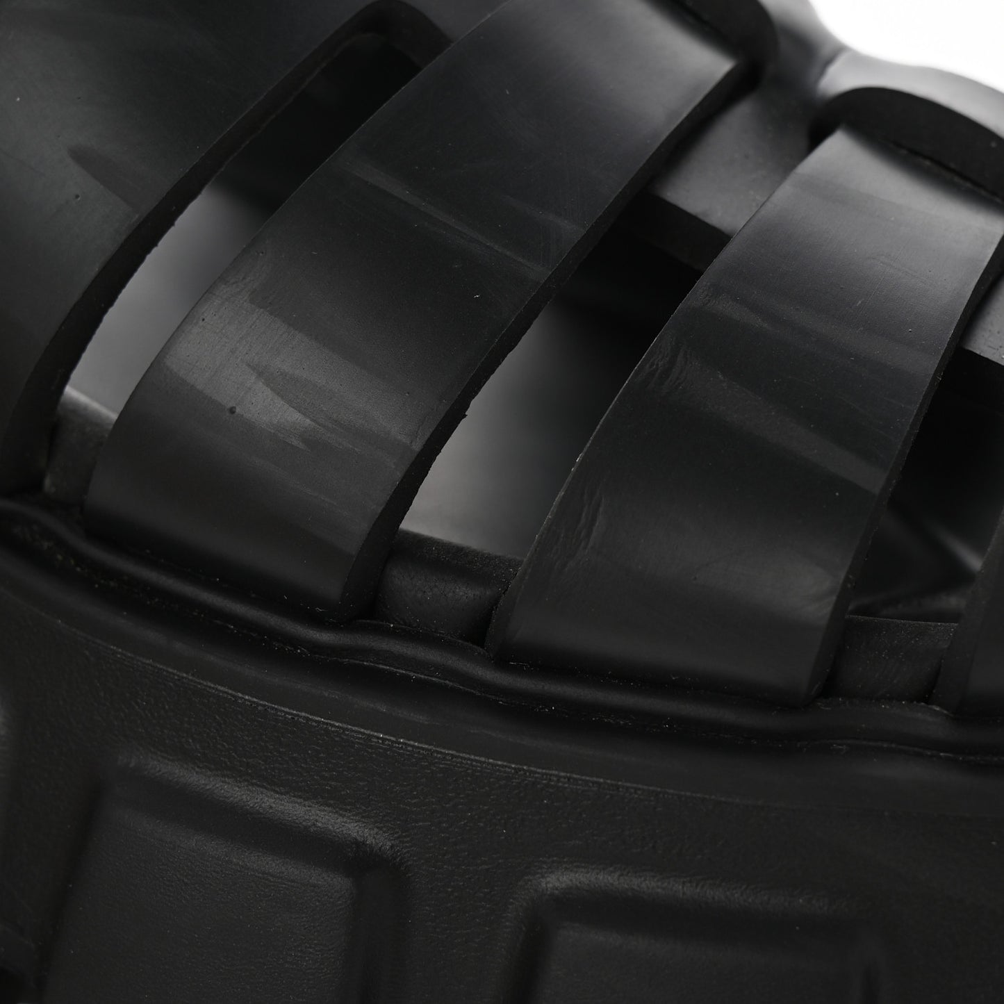 Foam Rubber Triangle Logo Monolith 55mm Cage Sandals 36 Black