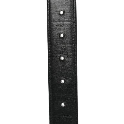 Hermes Box Togo 32mm H Belt 80 Black Gold 3 of 6