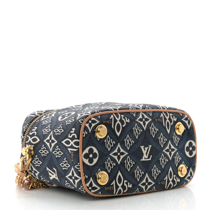 Louis Vuitton Jacquard Since 1854 Vanity PM Blue 4 of 9