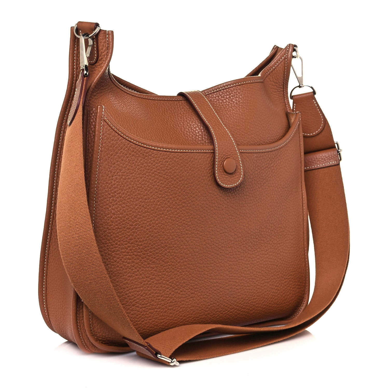 Hermes Taurillon Clemence Evelyne III GM Gold 3 of 15
