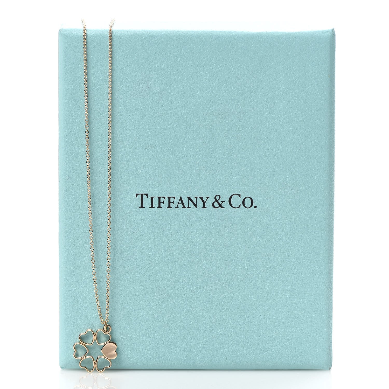 Tiffany 18K Rose Gold Paloma Picasso Crown of Hearts Pendant Necklace 6 of 6