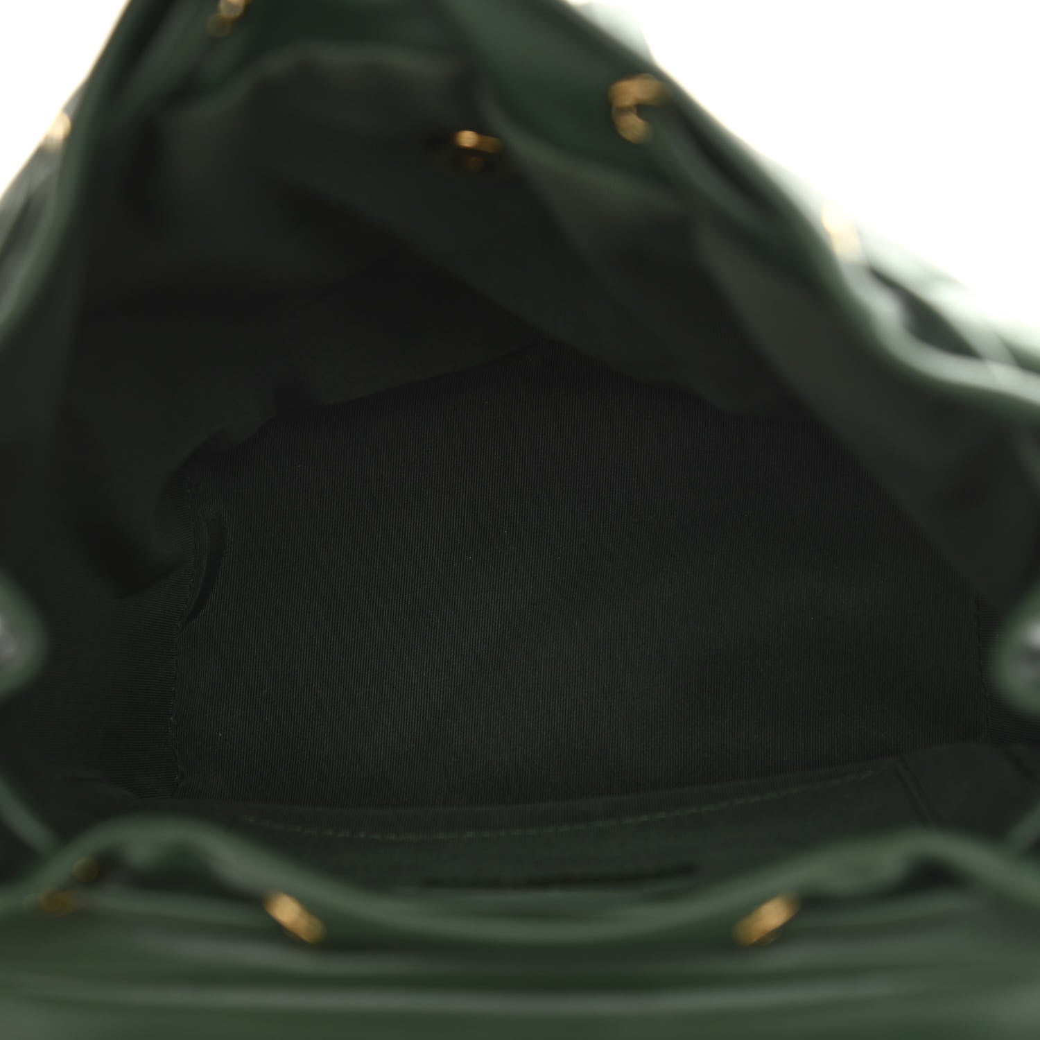 Chanel Lambskin Quilted Small Urban Spirit Backpack Dark Green 4 of 10