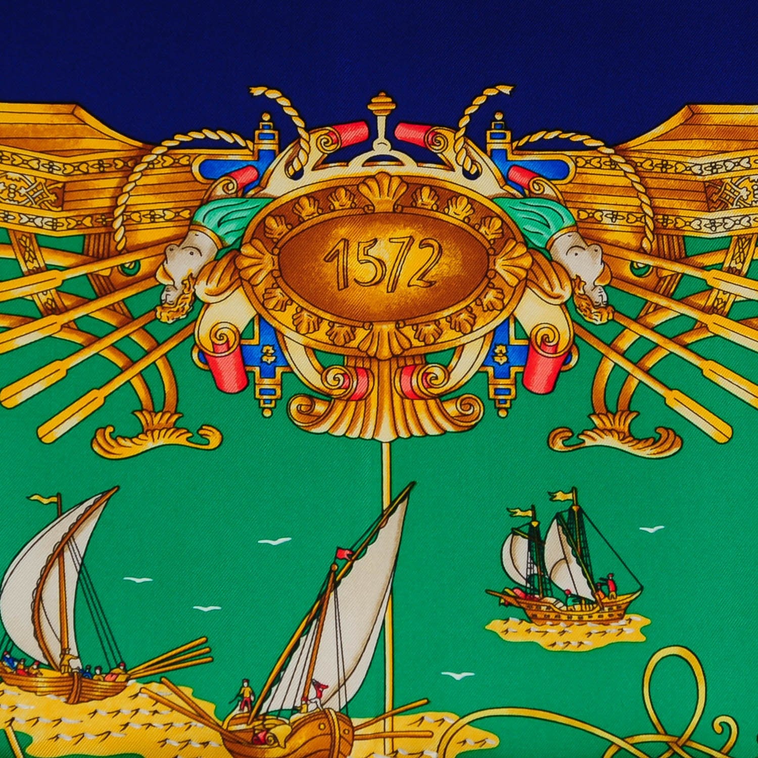 Hermes Silk Voiles De Lumiere Scarf 90 7 of 10