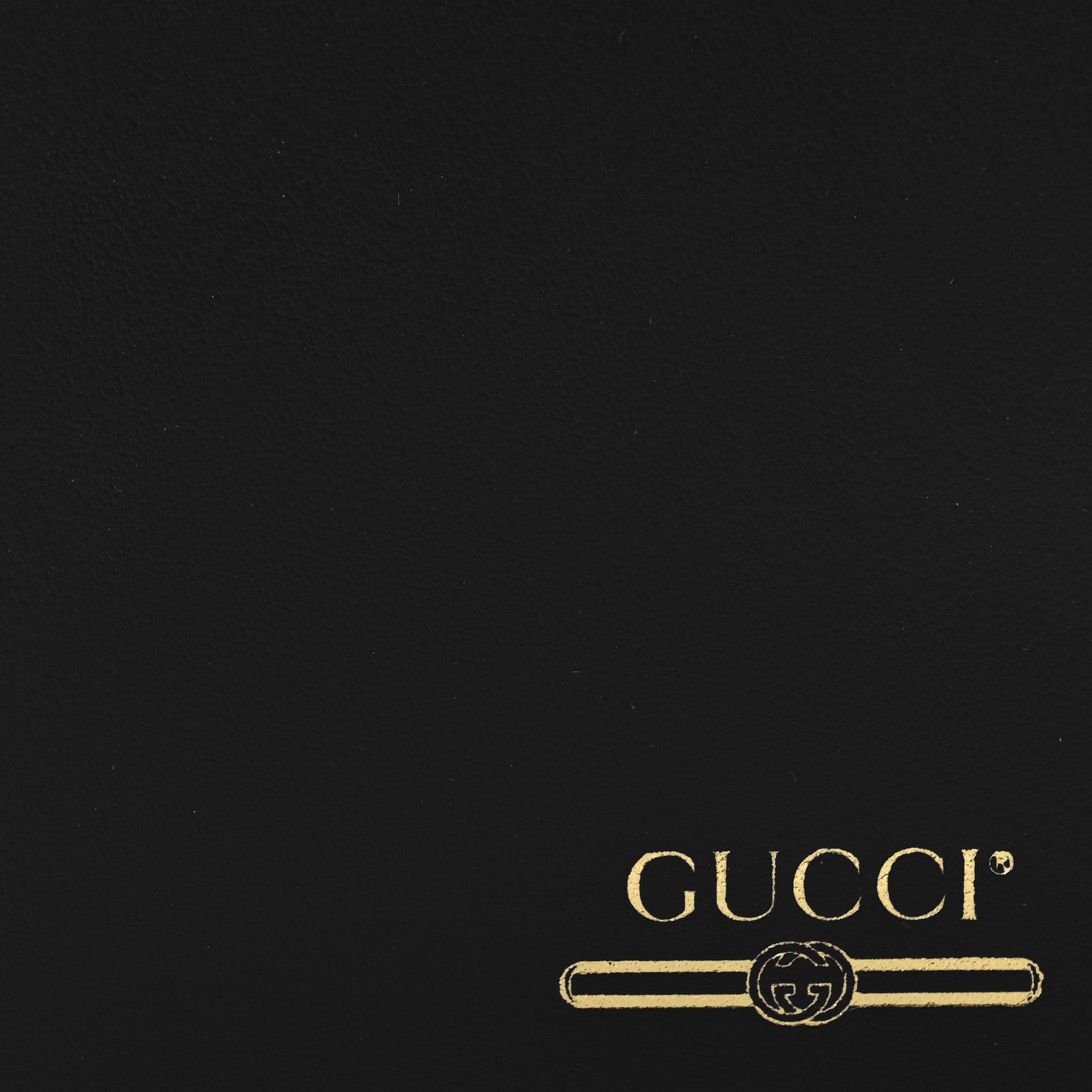 Gucci Plutone Calfskin Logo Bi-Fold Wallet Black 8 of 8