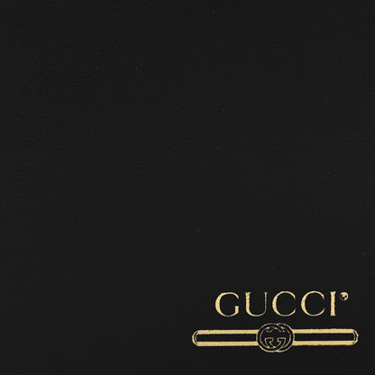 Gucci Plutone Calfskin Logo Bi-Fold Wallet Black 8 of 8