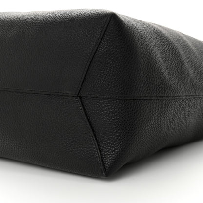 Mansur Gavriel Pebbled Calfskin Everyday Cabas Black 9 of 10