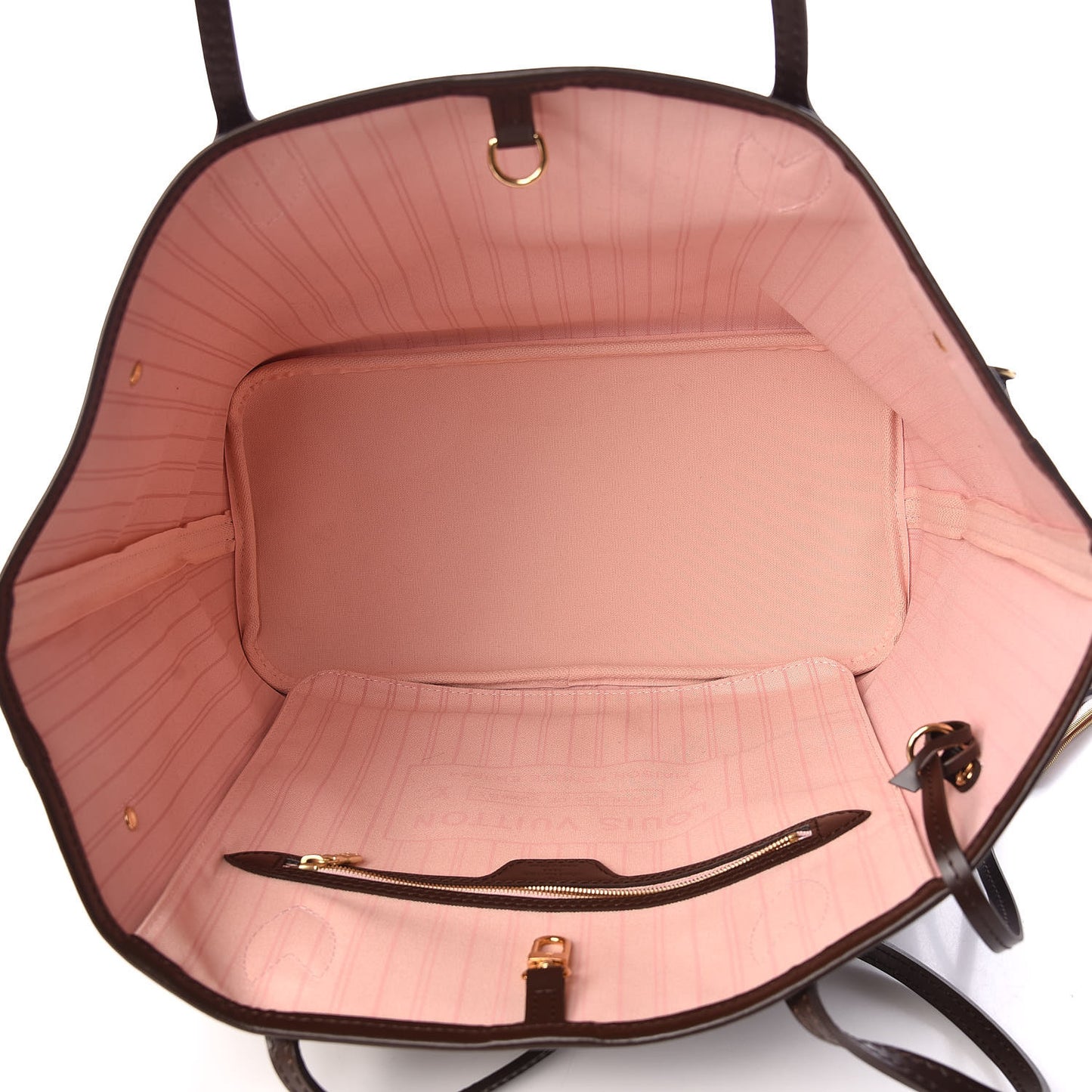Damier Ebene Neo Neverfull MM Rose Ballerine