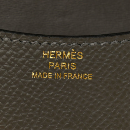 Hermes Epsom Constance Slim Wallet Gris Meyer 7 of 11