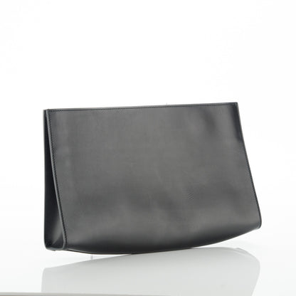 Gucci Calfskin Embossed XL Clutch Nero Black 3 of 6