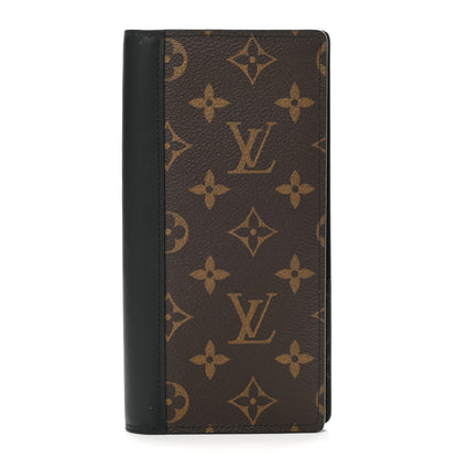Louis Vuitton Monogram Macassar Brazza Wallet 1 of 6