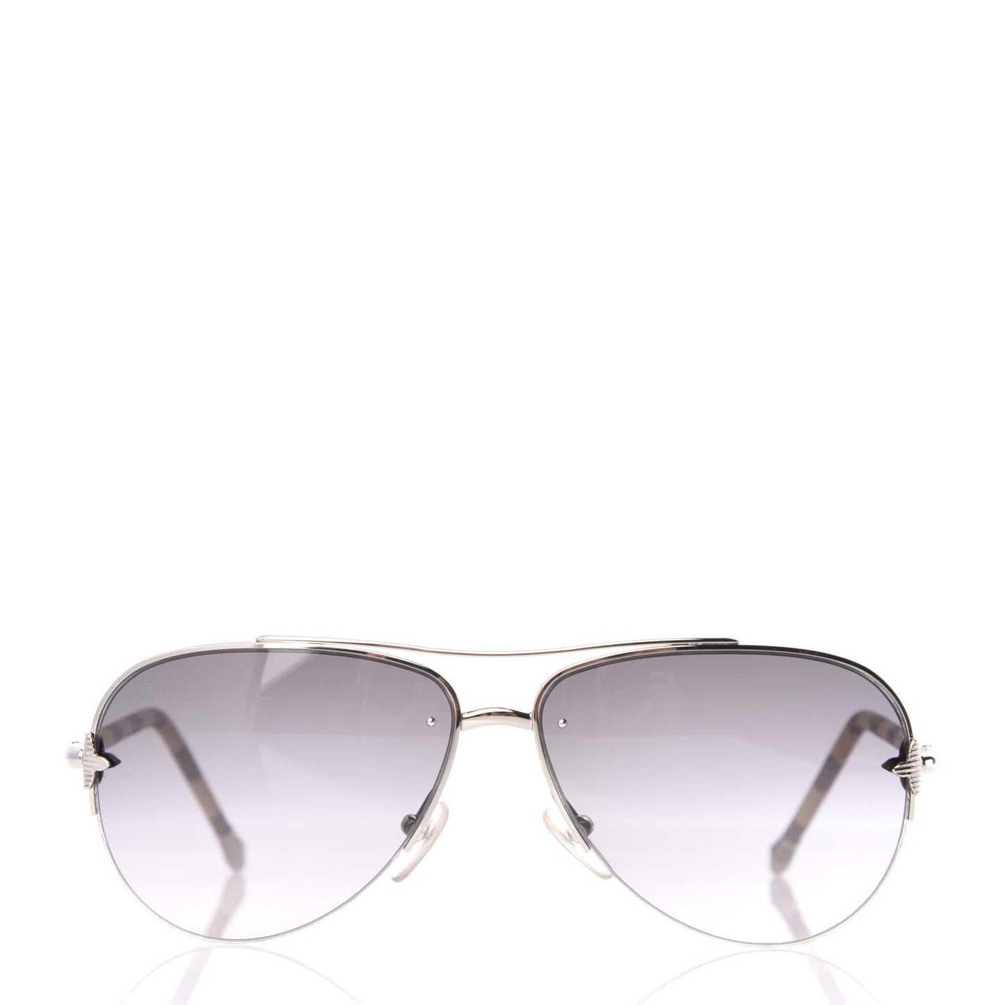 Damier Azur Petite Viola Pilote Aviator Sunglasses Z0570U