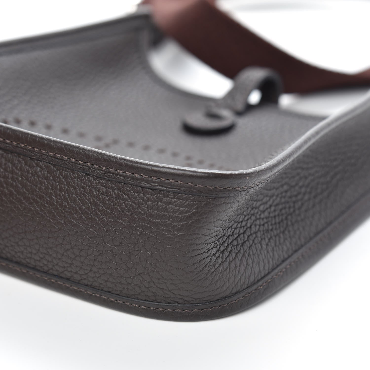 Hermes Taurillon Clemence Amazone Evelyne TPM Ebene Havane 8 of 10