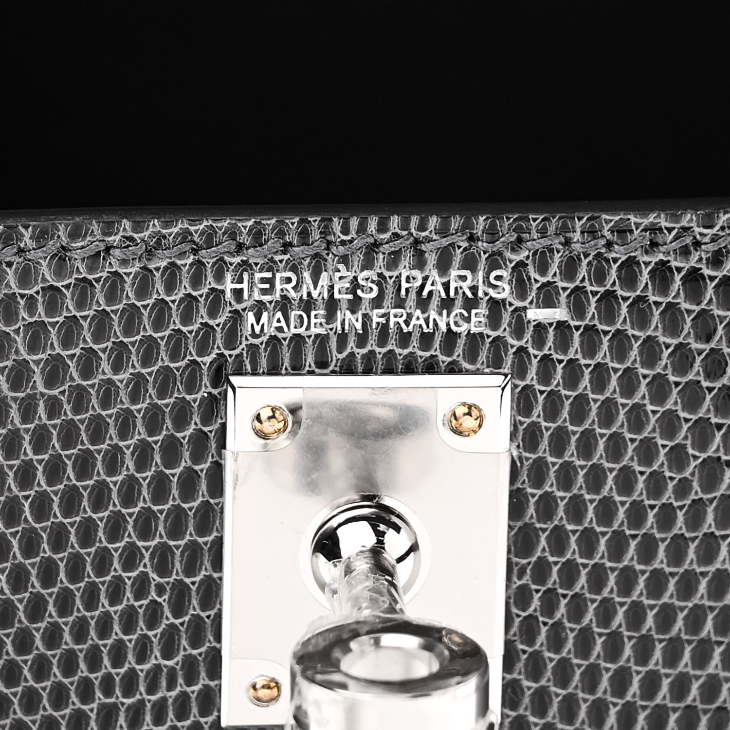 Hermes Shiny Lizard Mini Kelly Sellier 20 Ardoise 5 of 10
