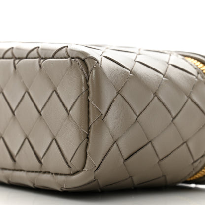 Bottega Veneta Calfskin Intrecciato Bang Bang Vanity Case Limestone 10 of 10