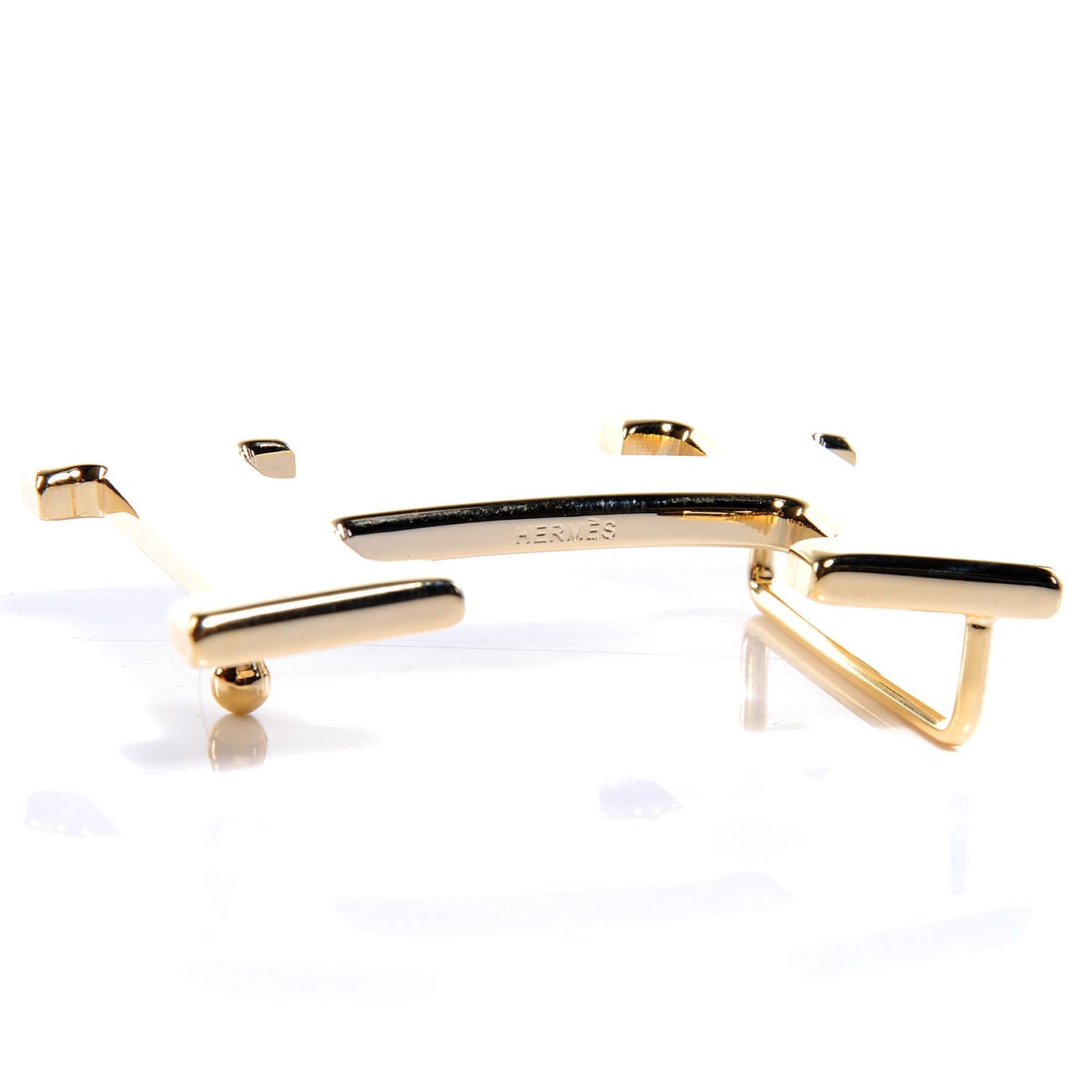 Hermes Box Clemence Reversible 32mm H Belt 100 Black 4 of 6